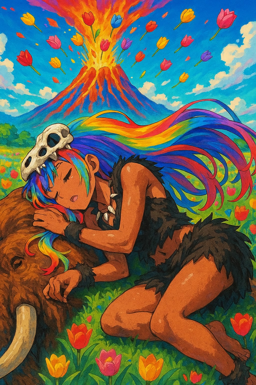 原始ギャル娘【春眠/ここだけ原始時代】