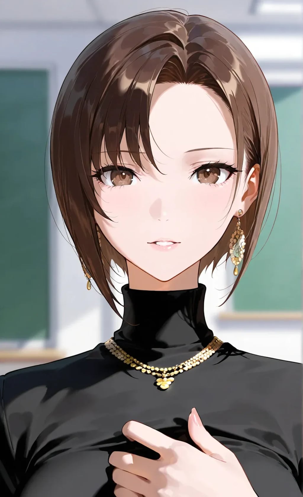 オッパイのおおきな、おんなの先生