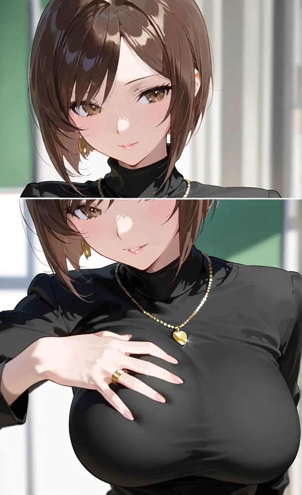 オッパイのおおきな、おんなの先生