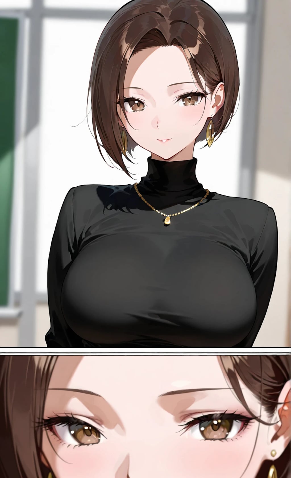 オッパイのおおきな、おんなの先生