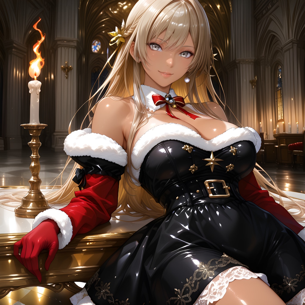 堀田成美（HottaNarumi）ブラックサンタ