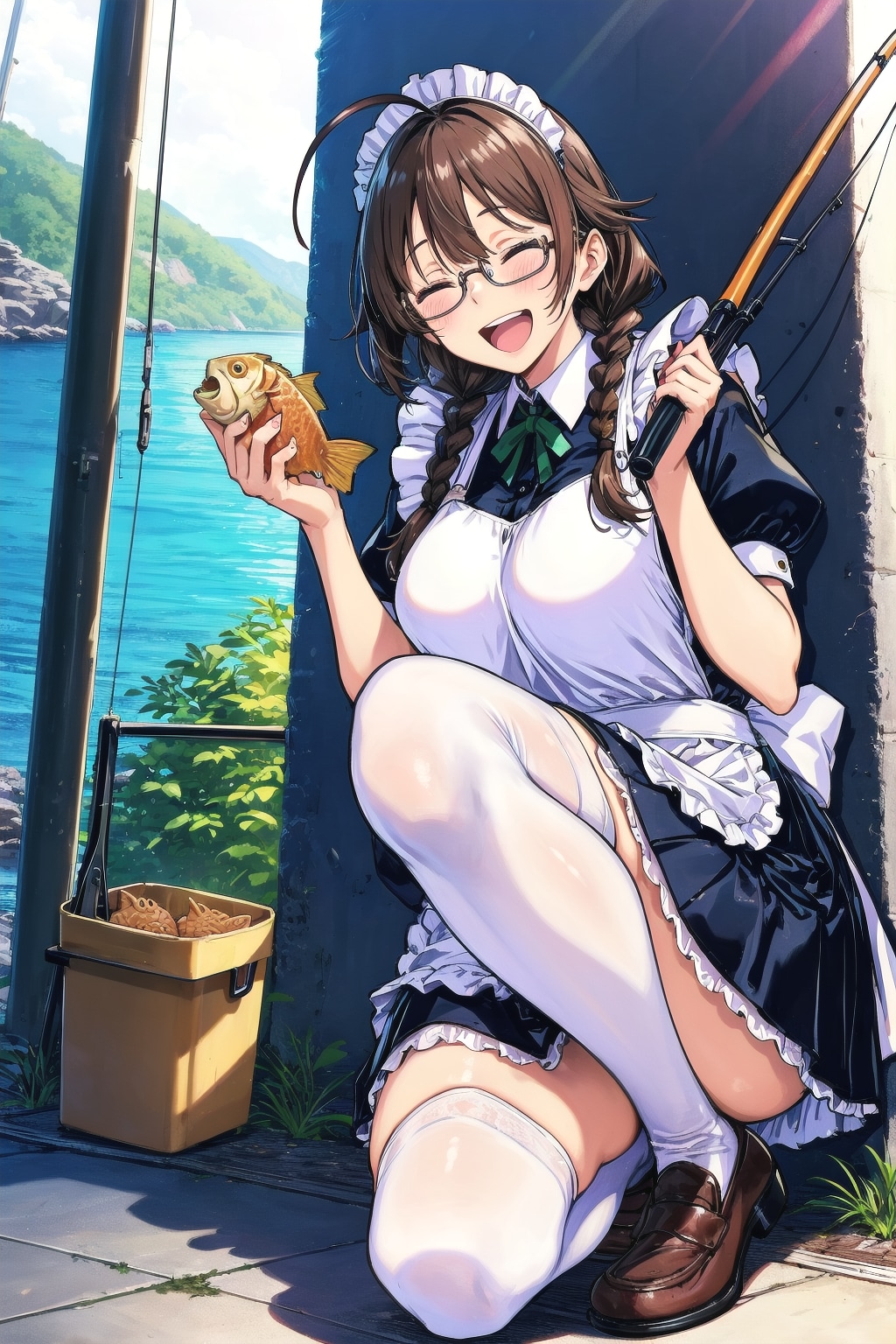 ♪お姉さんつばを飲み込んで～