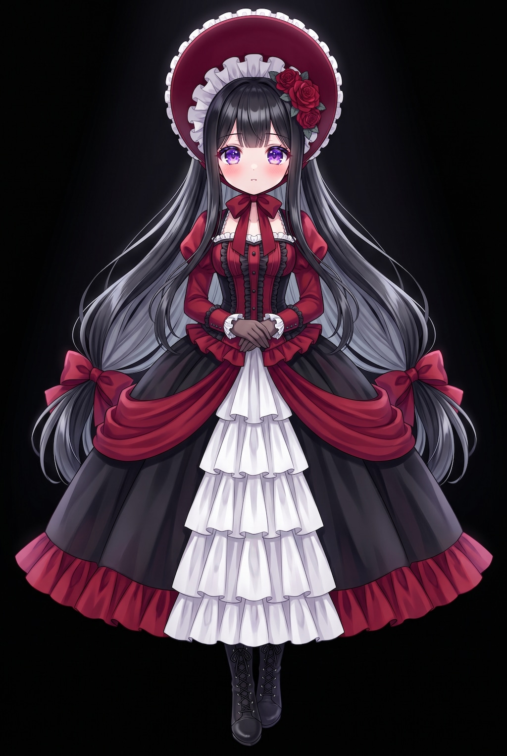 緋薔薇幽姫礼装