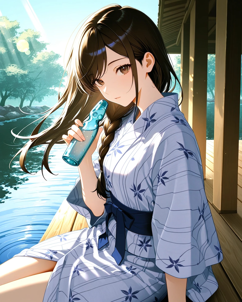 暑いですね。