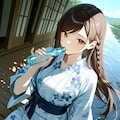 暑いですね。 2枚目