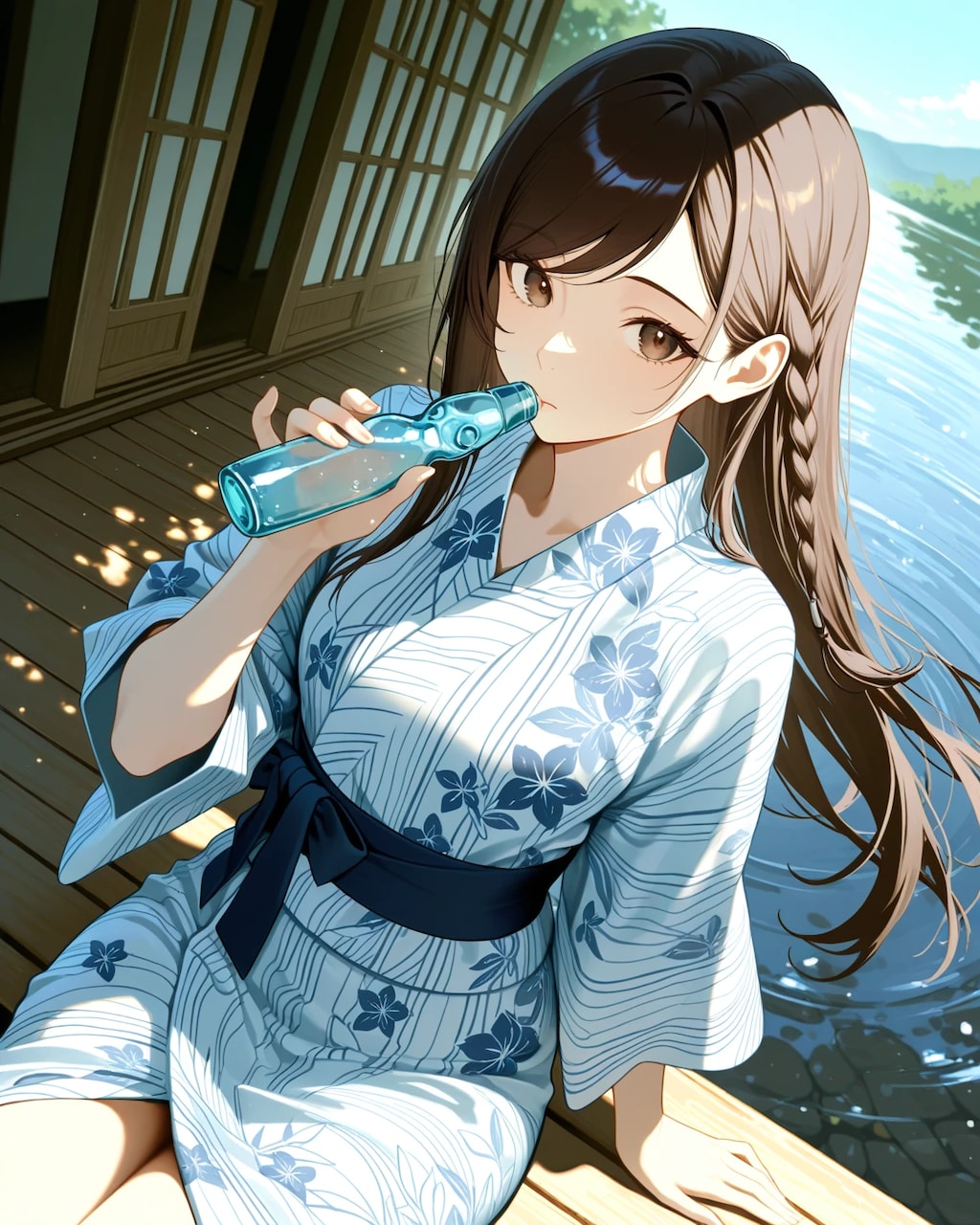 暑いですね。