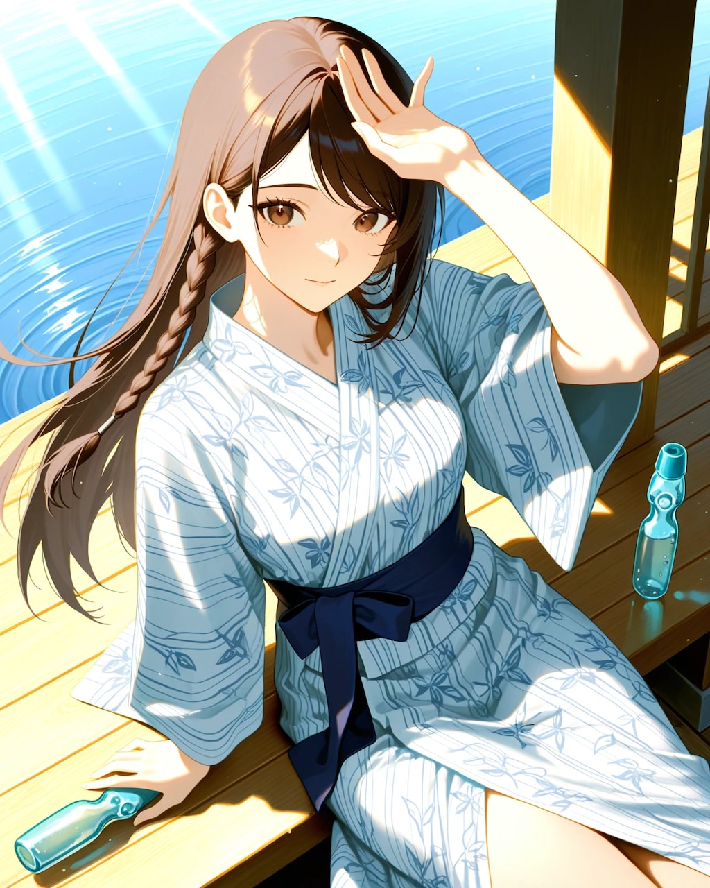 暑いですね。