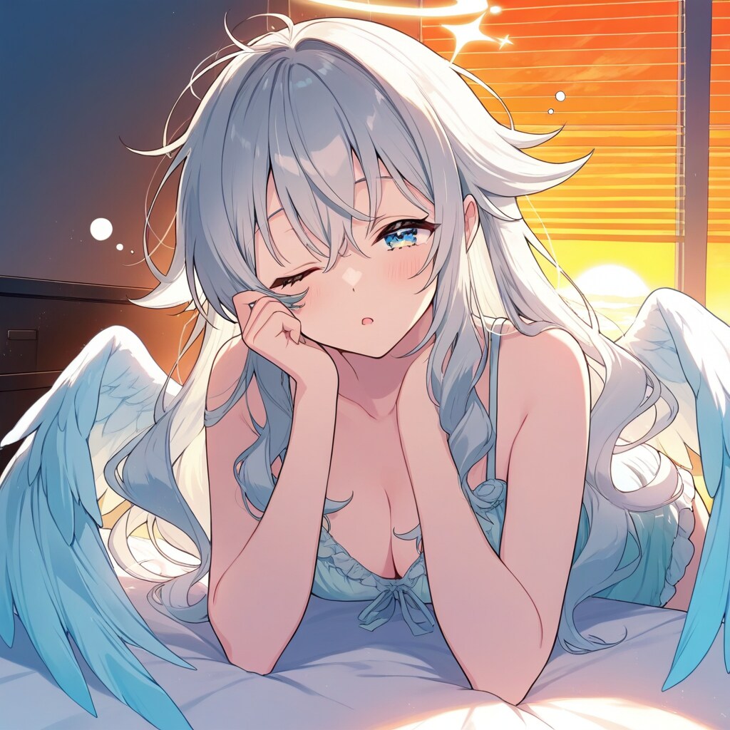 ねむねむ駄天使ちゃん。
