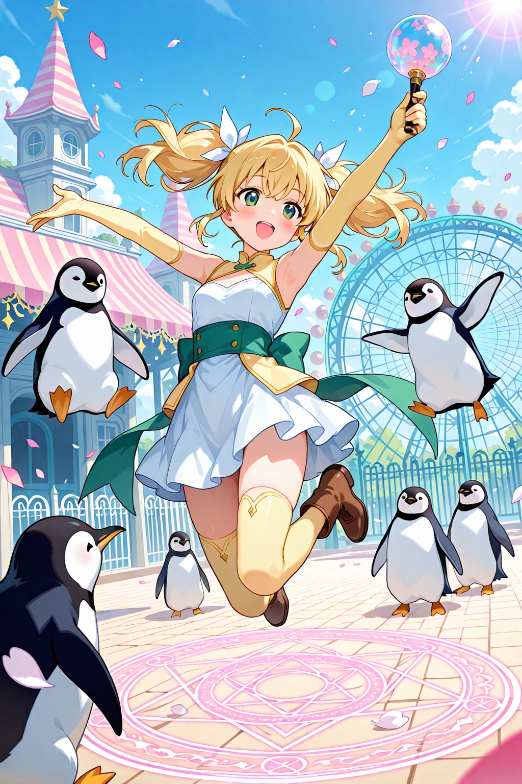 マーチちゃんちちぷいランドに参上