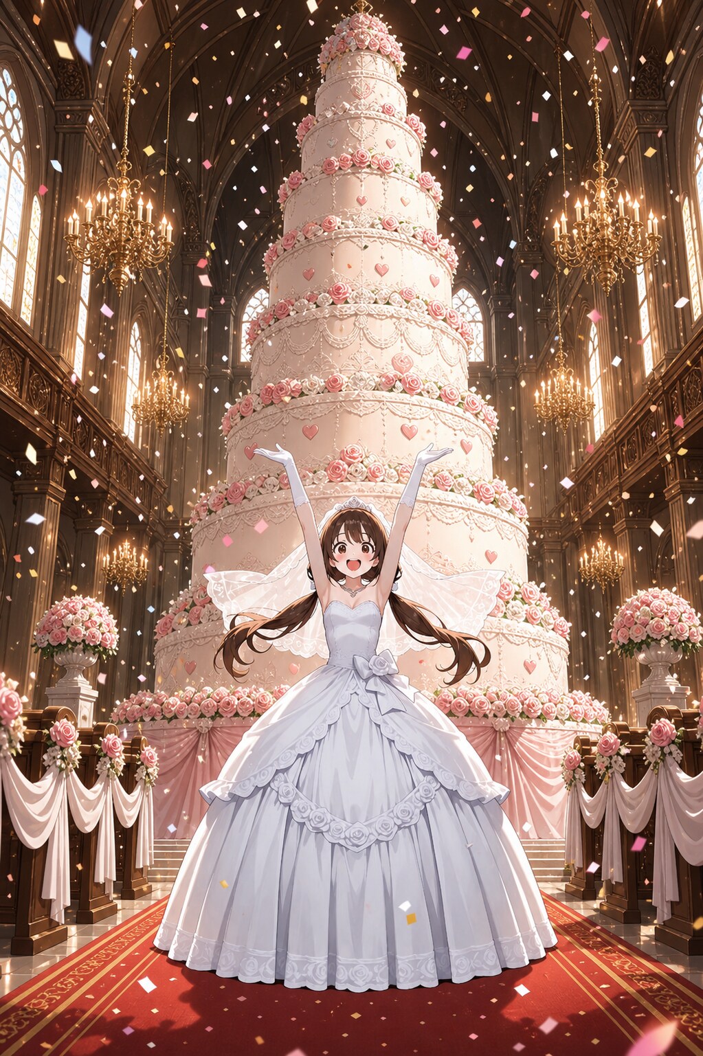 ウェディングケーキだーーー！