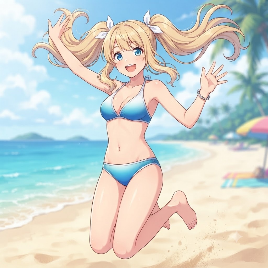 ビキニの女の子