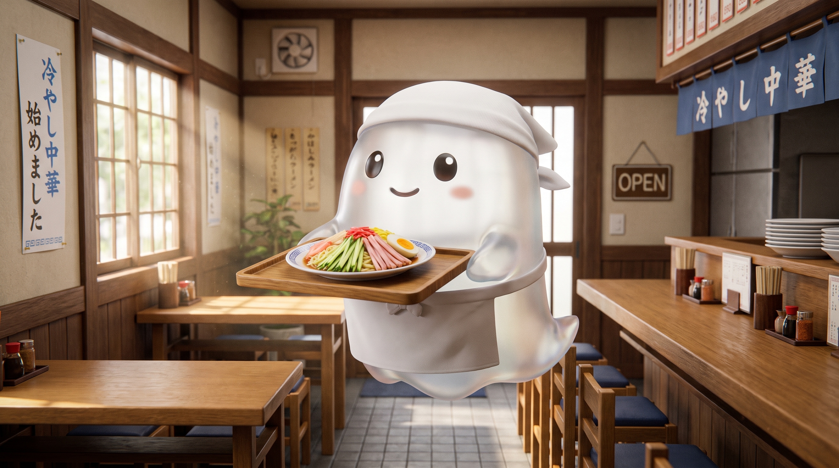 冷やし中華を始めたお化け中華料理店