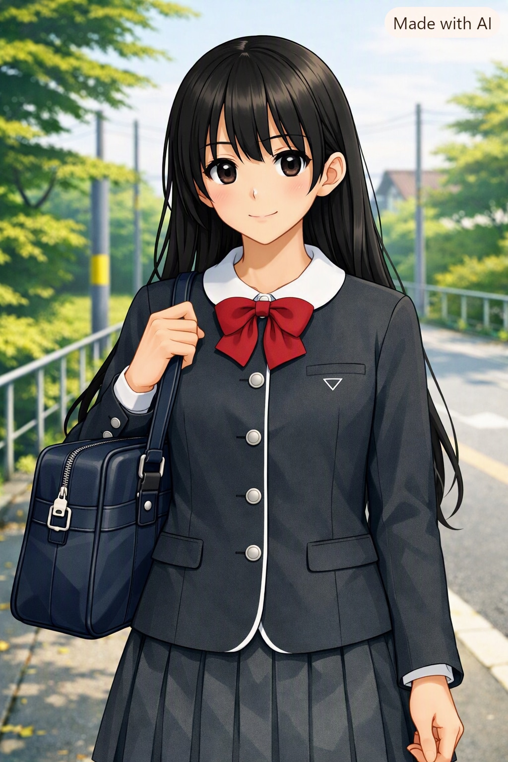 島根県の女子高生 | の人気AIイラスト・グラビア