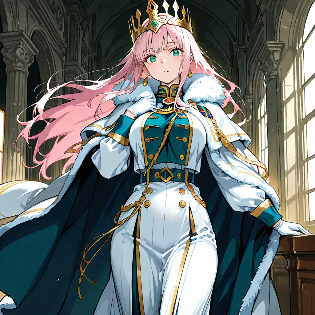氷の女皇補佐 ― 白銀の支配者 | の人気AIイラスト・グラビア