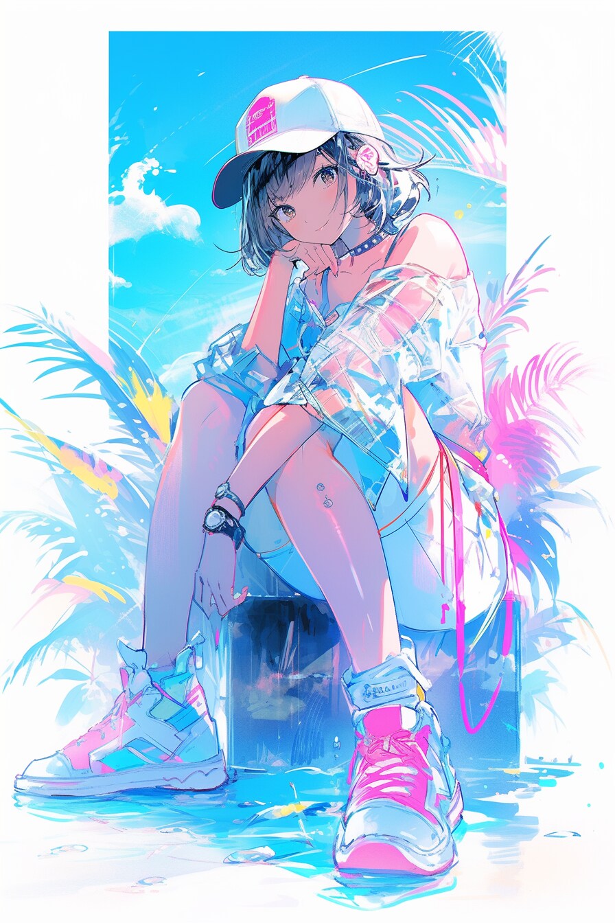 海辺の淡い姉さん
