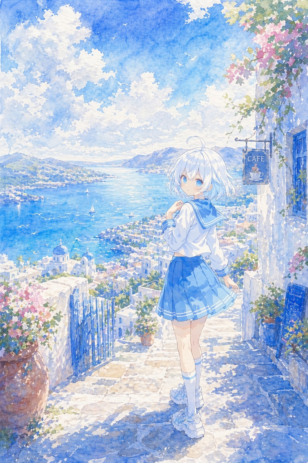 海岸 | の人気AIイラスト・グラビア