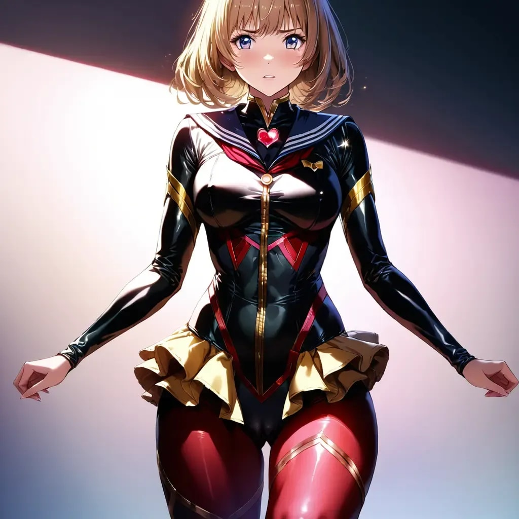 セーラー服とボディスーツ