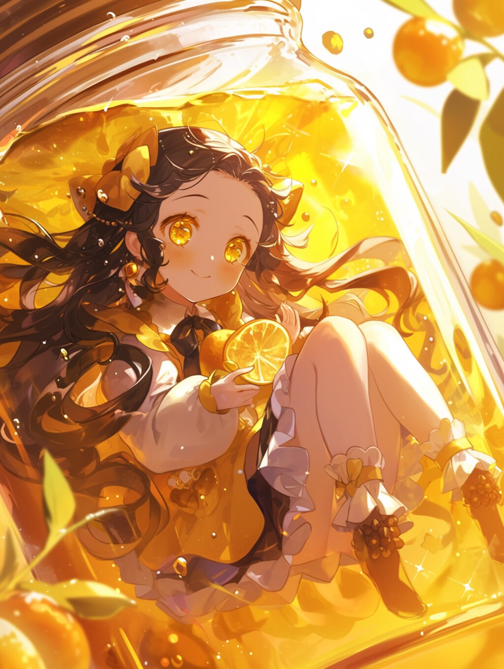 「瓶詰の少女」黄15