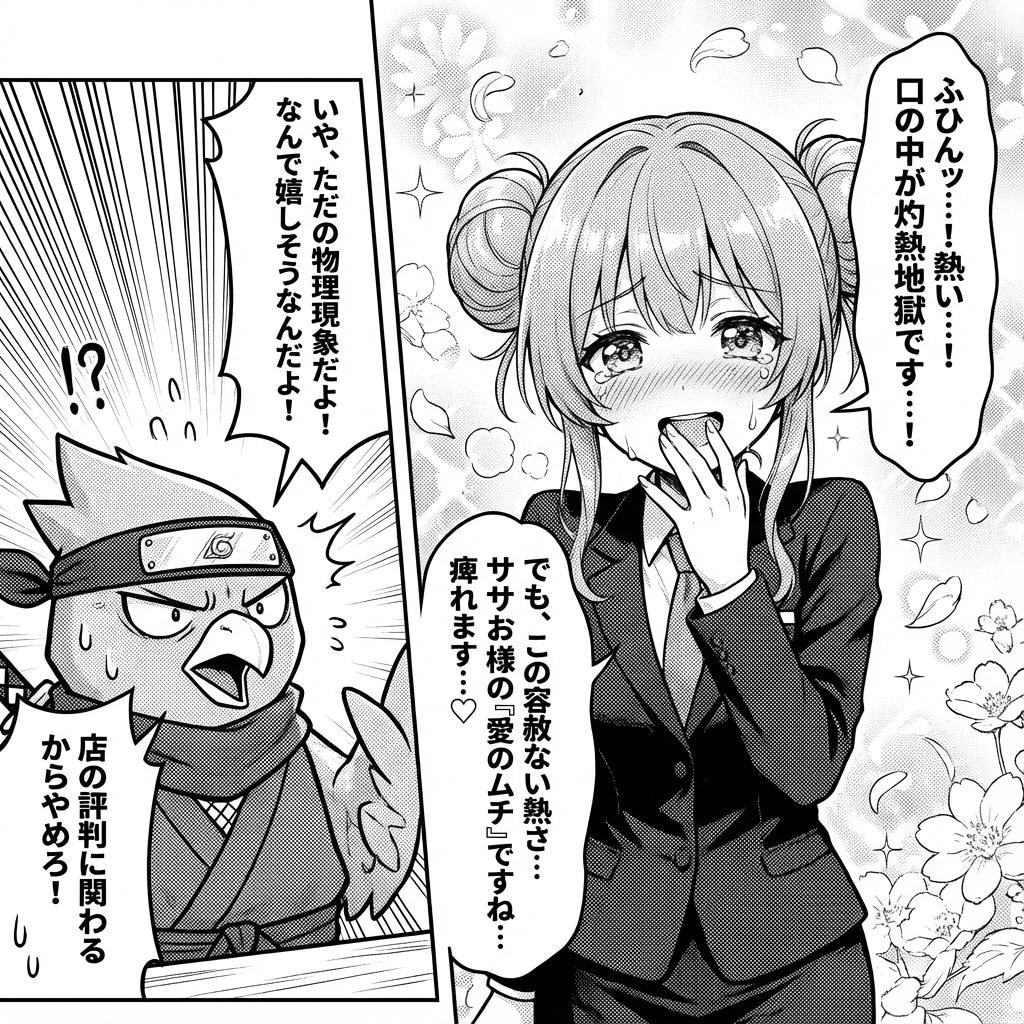 お団子頭のトラブルメーカー