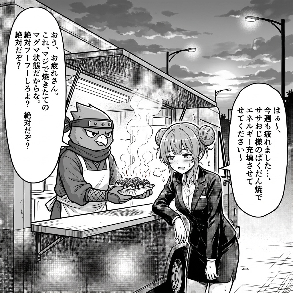 お団子頭のトラブルメーカー