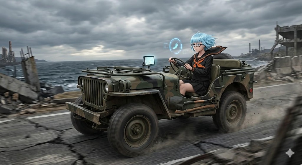 小説 曇天ディストピア 外伝　　　　　　　　　　　　　　　　『威力偵察・激辛油そば・食い倒れ蹂躪紀行』