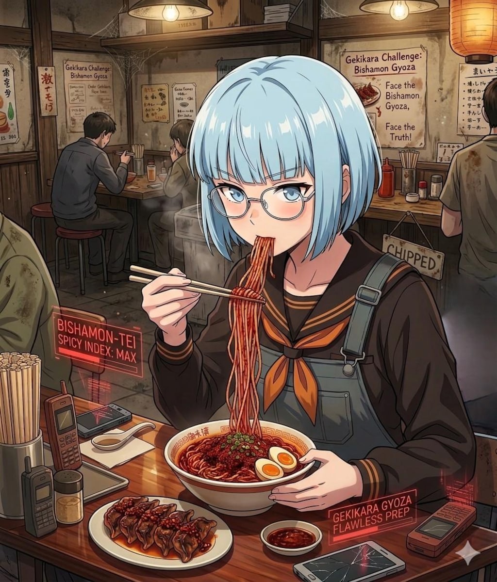 小説 曇天ディストピア 外伝　　　　　　　　　　　　　　　　『威力偵察・激辛油そば・食い倒れ蹂躪紀行』