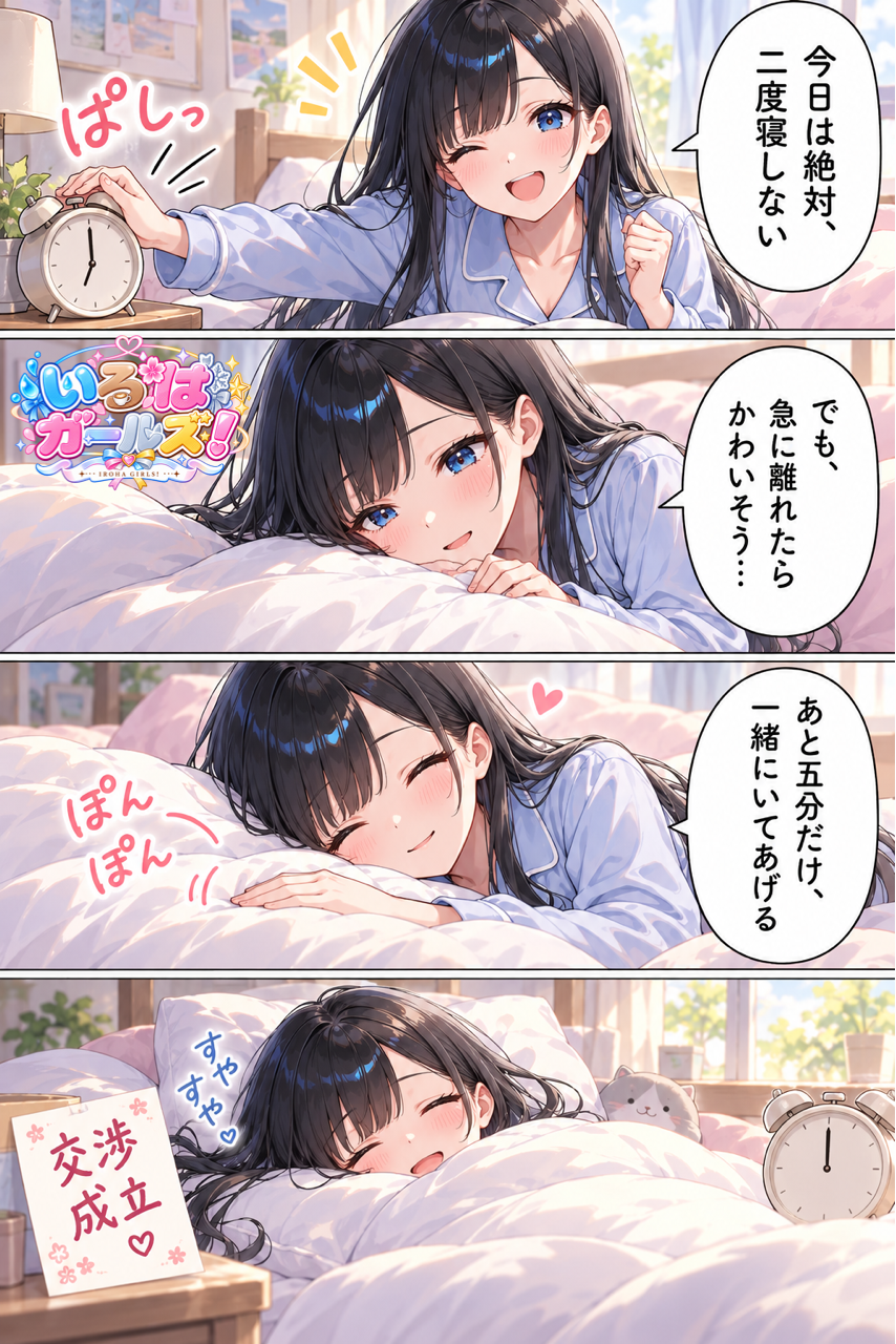 あと5分だけ | の人気AIイラスト・グラビア