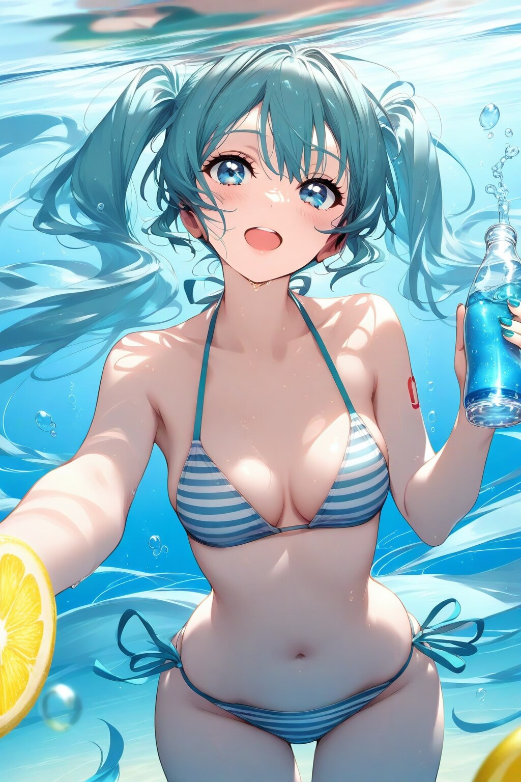 レモンソーダな夏娘