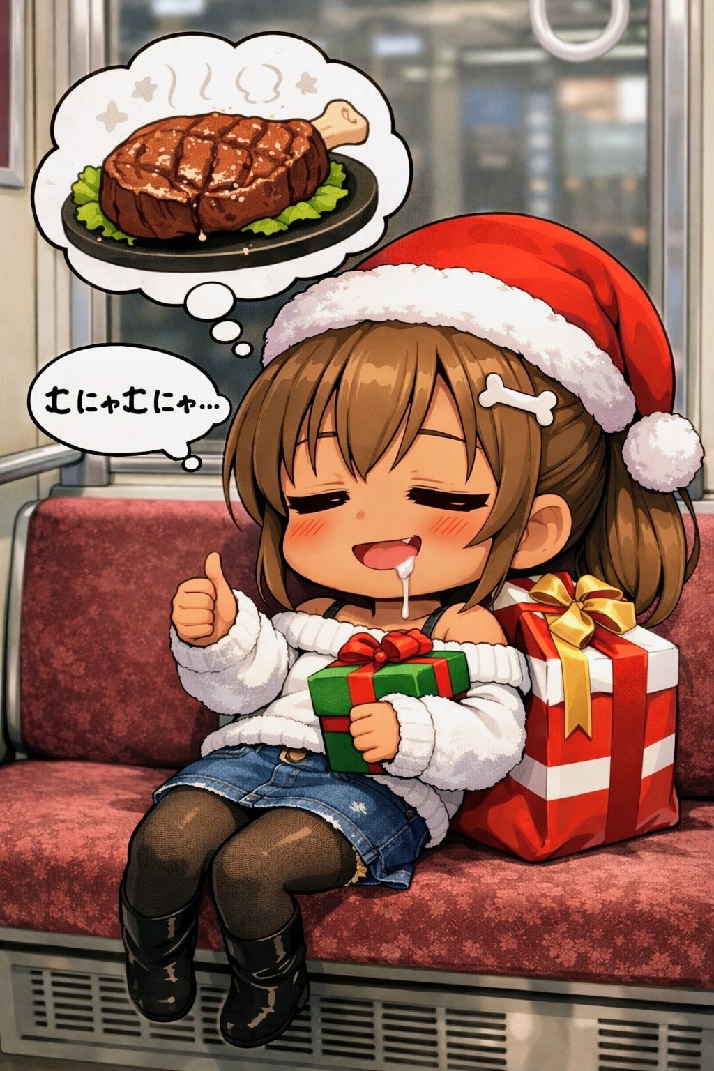 マイペースおにくちゃん🍖♪