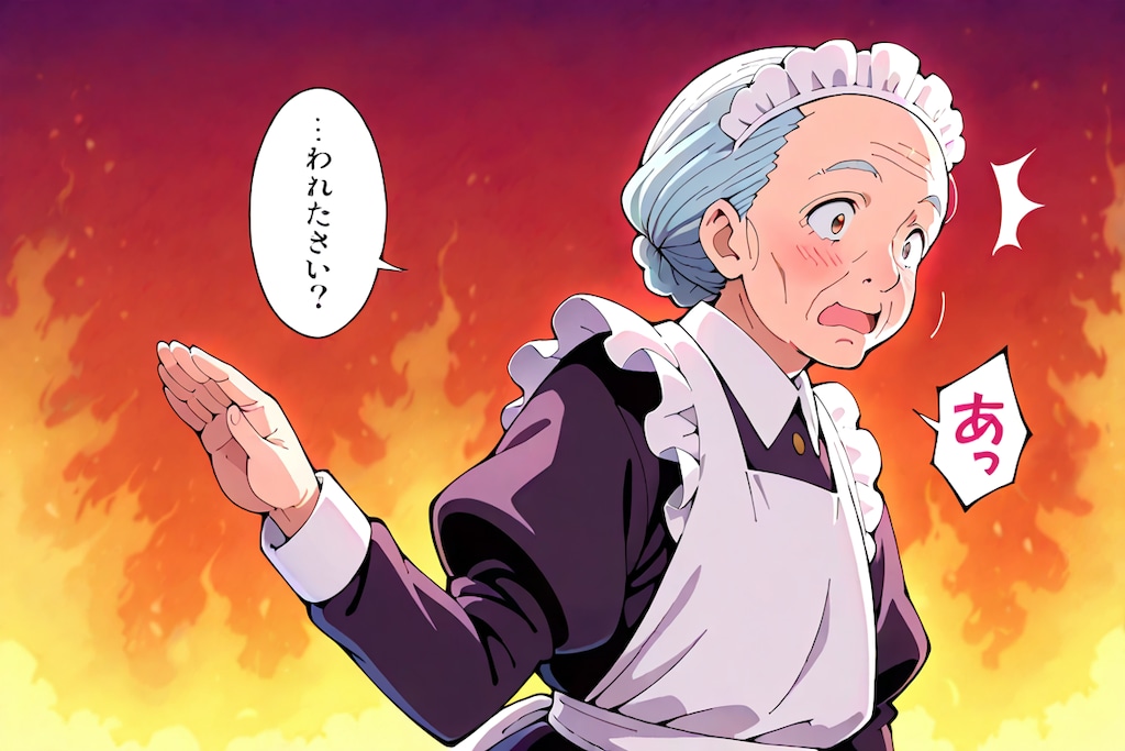 おばあさんメイド2025①