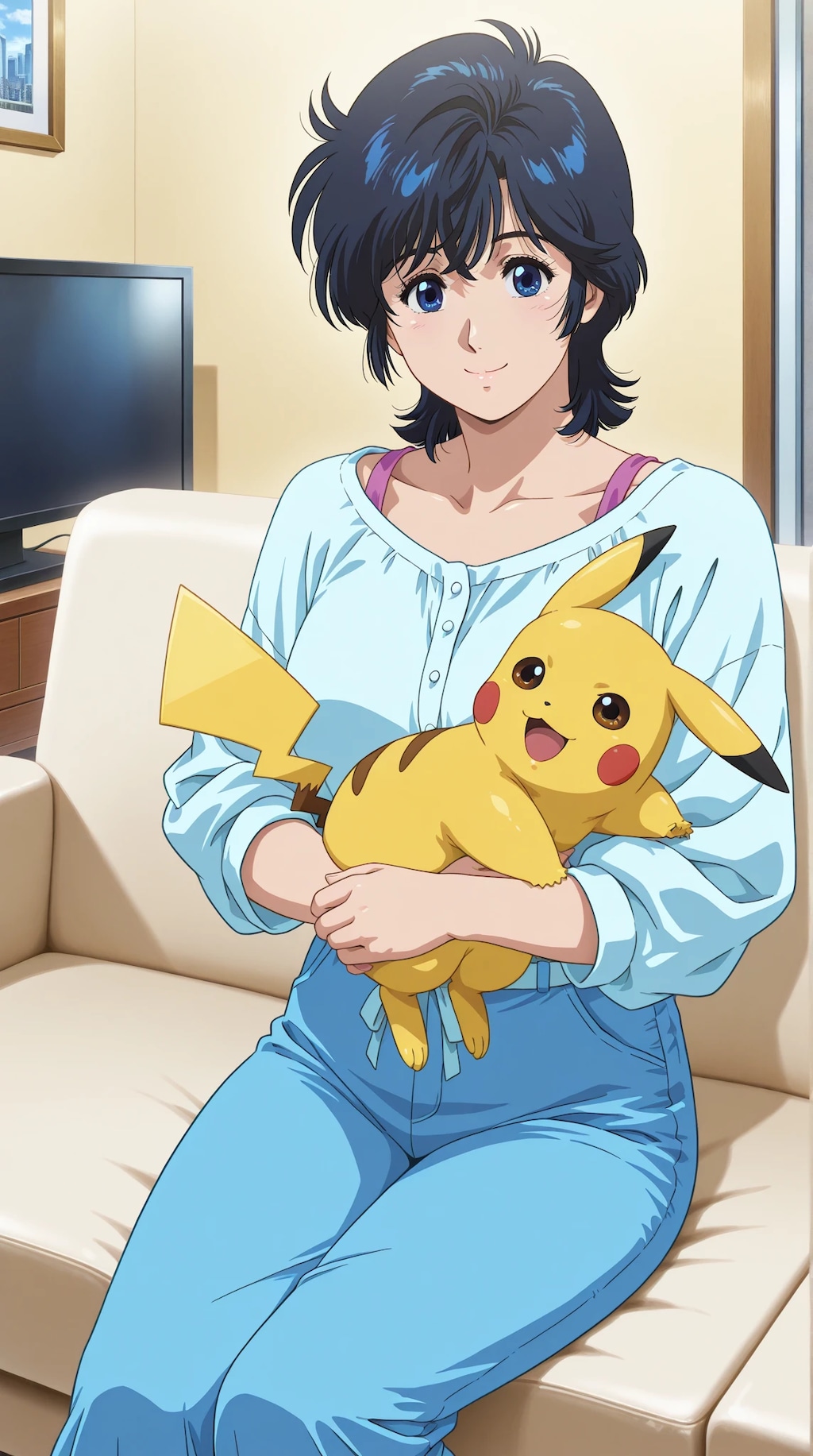 シティーハンター　槇村香　香とピカチュー！