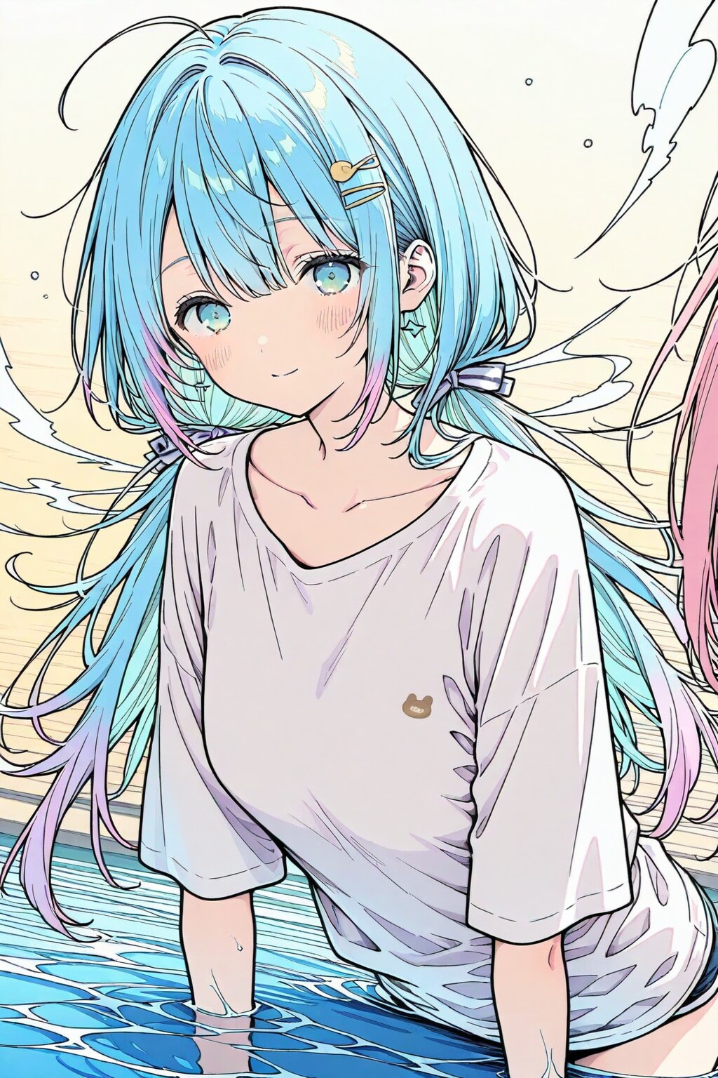 水で生成した結果(^^;;