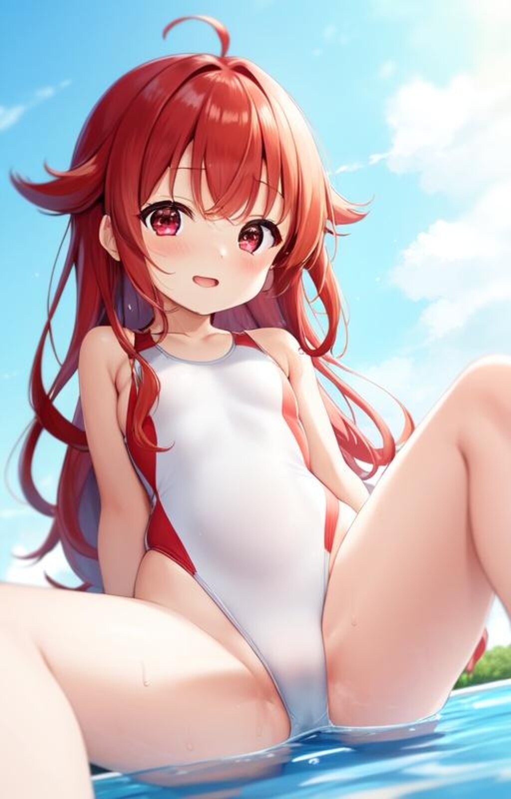 競泳水着「阿賀猫あかね」LR