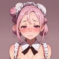 嫌な顔をしながら顔射されたメイド 12枚目