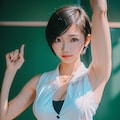 女子大生の脇の下、定期検診。 3枚目