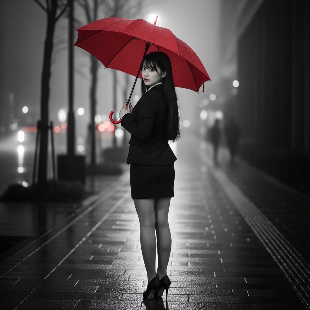 雨の夜