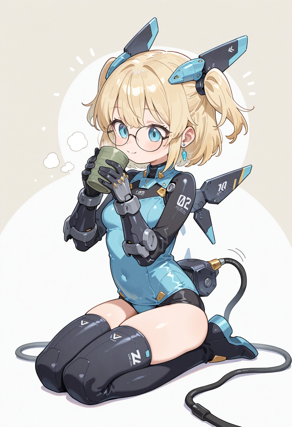 メガネのメカ少女7