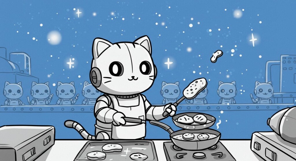 タイパリョウリハキラキラデ【ニャンノ世界】