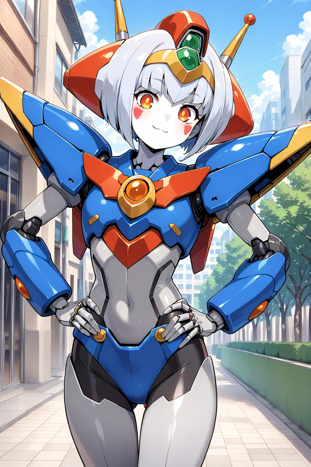 スーパーロボット娘 | の人気AIイラスト・グラビア