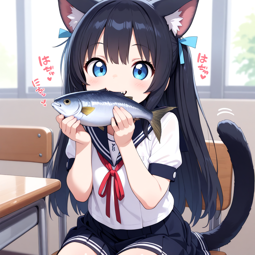 ケモ神様にねこ耳を着けてもらっちゃった♡【織慈ナルヨ】