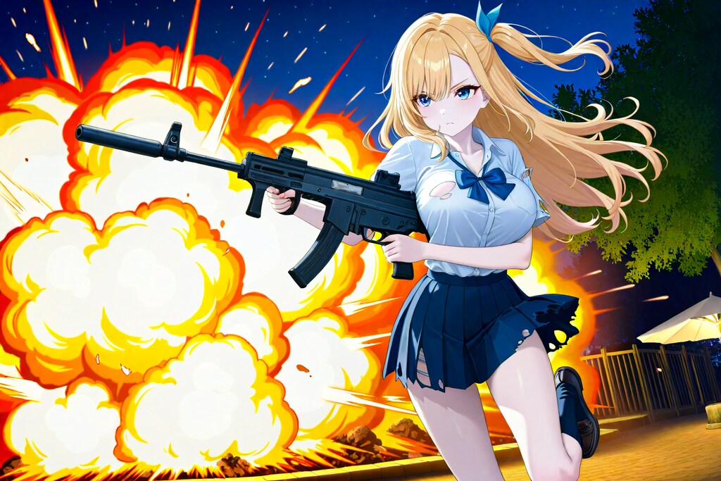 バトルロワイヤル映画風ナミちゃん