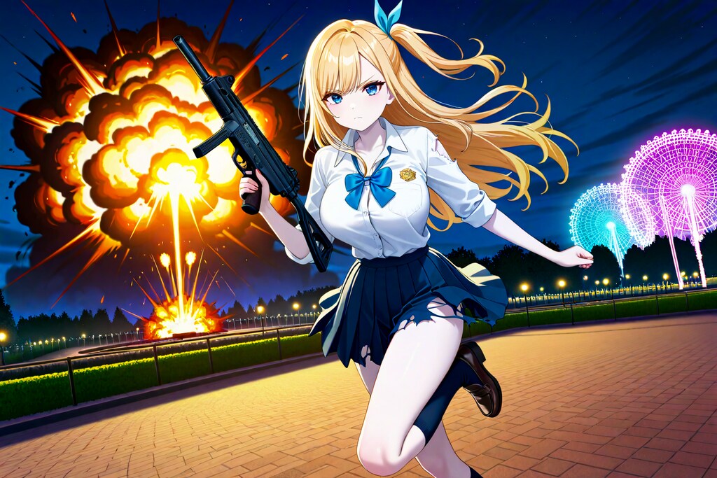 バトルロワイヤル映画風ナミちゃん