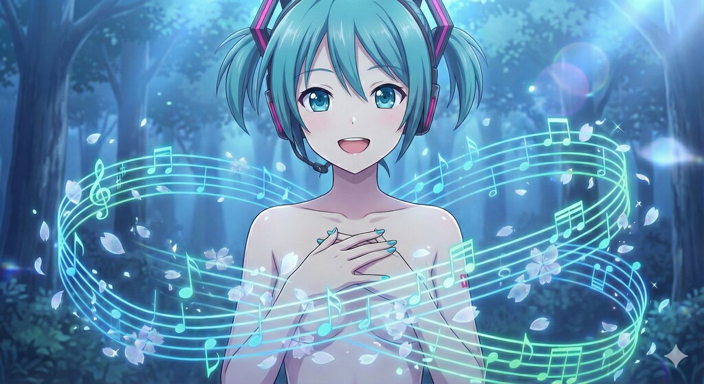 ミクさんとリンさん