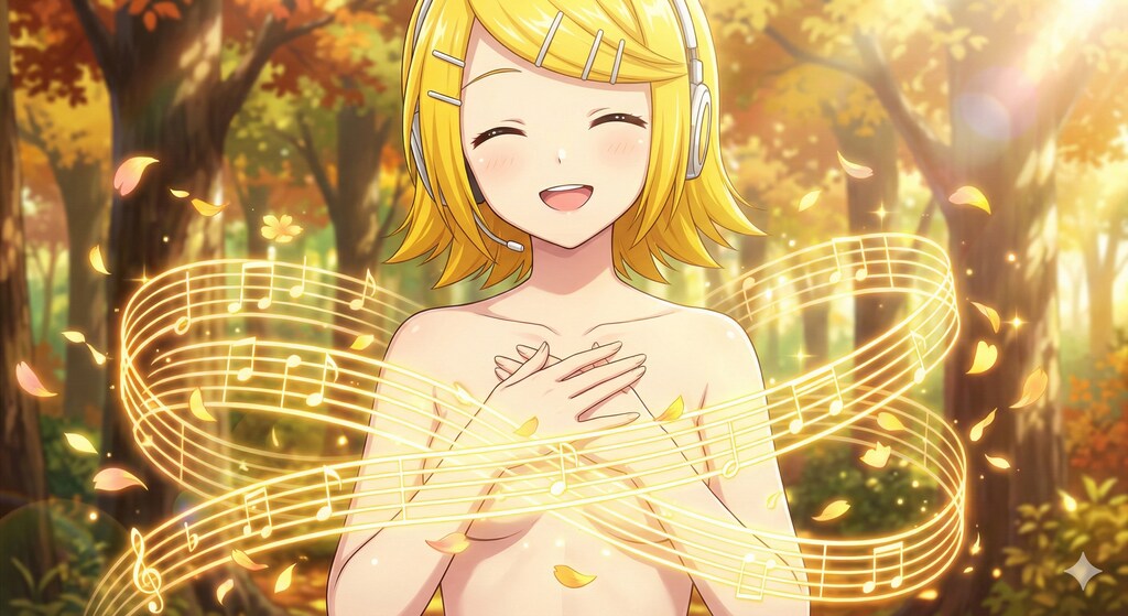 ミクさんとリンさん