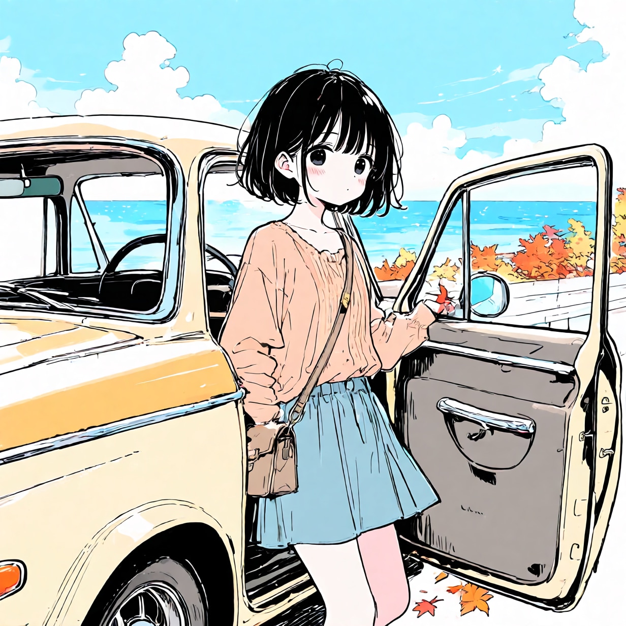 ドライブ | の人気AIイラスト・グラビア