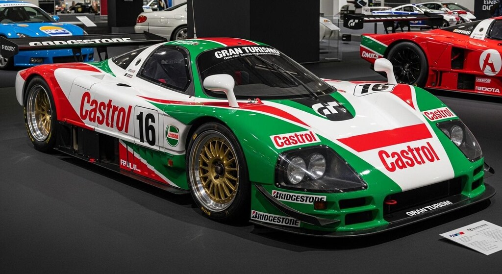 カストロール787Bレーシングカー