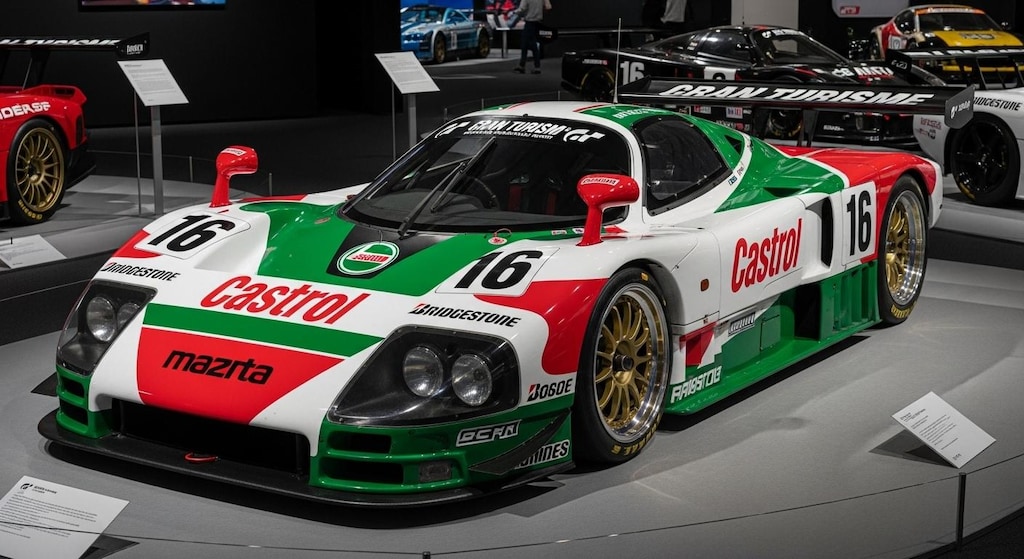 カストロール787Bレーシングカー