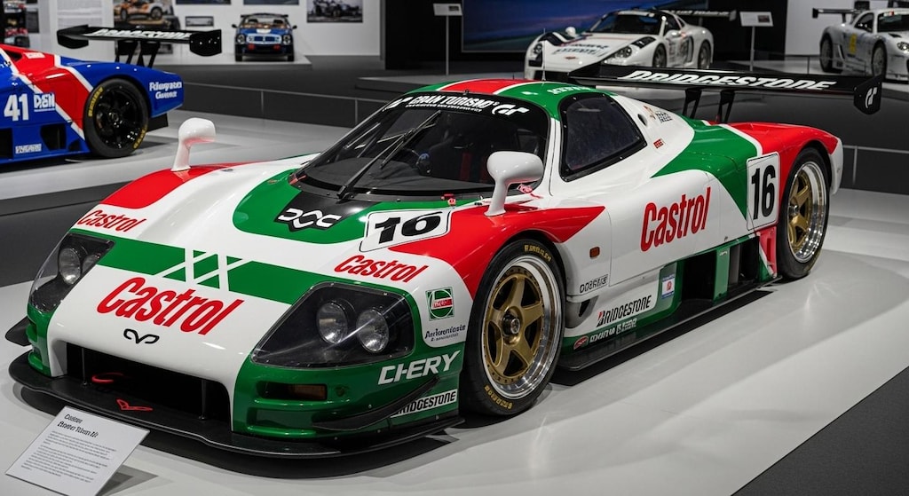 カストロール787Bレーシングカー