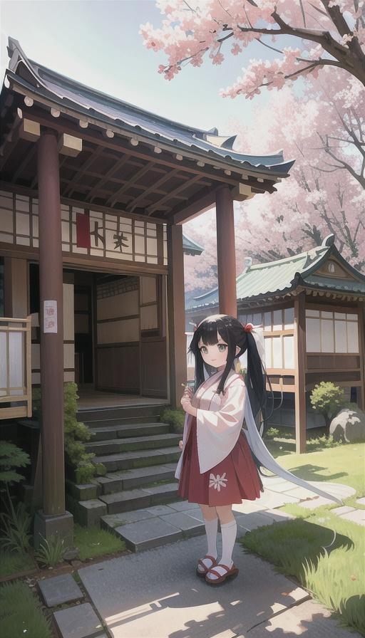 虹みこさんろりっこツインテ