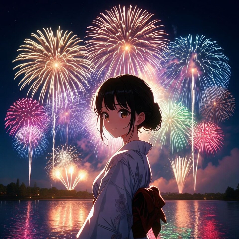 花火 | の人気AIイラスト・グラビア